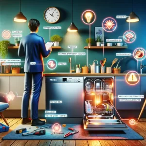 مشکلات رایج در ماشین ظرفشویی مدیا