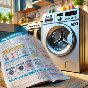 دفترچه راهنمای ماشین لباسشویی آاگ