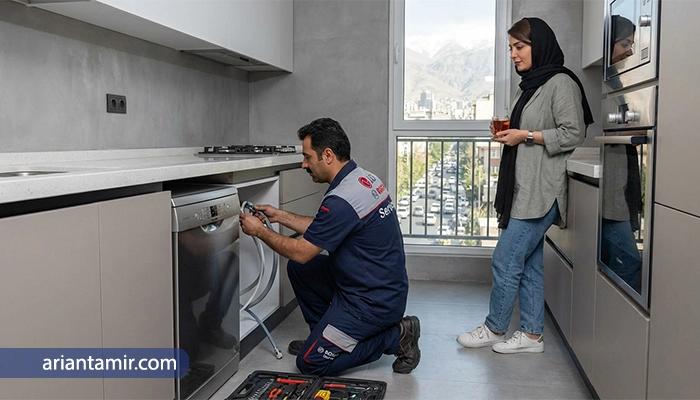 نمایندگی نصب ماشین ظرفشویی ال جی در مشهد