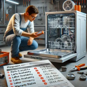 تعیین هزینه تعمیر ماشین ظرفشویی دوو : چه عواملی قیمت را تحت تأثیر قرار می‌دهند؟