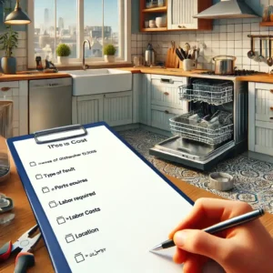 تعیین هزینه تعمیرات ماشین ظرفشویی اسنوا : عواملی که قیمت را تحت تأثیر قرار می‌دهند