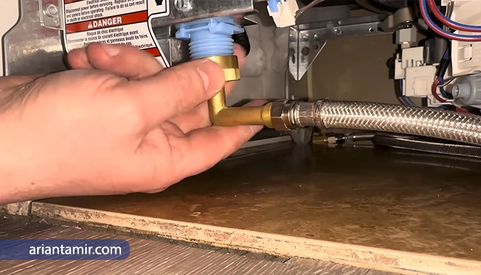 مشکل نشتی آب ظرفشویی دوو