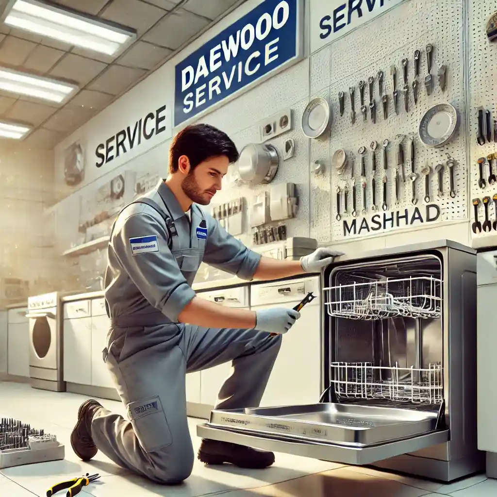 تعمیر ماشین ظرفشویی دوو در نمایندگی مشهد