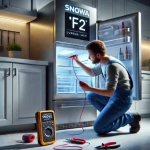 رفع ارور F2 یخچال و فریزر اسنوا : راهنمای جامع حل مشکل سنسور محیطی
