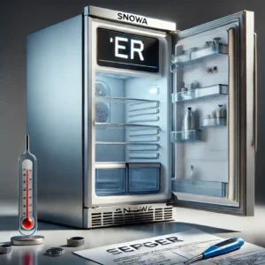ارور ER یخچال و فریزر اسنوا