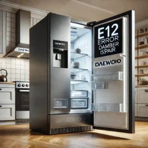 آموزش رفع ارور E12 یخچال دوو : چگونه خرابی دمپر را شناسایی و برطرف کنیم؟