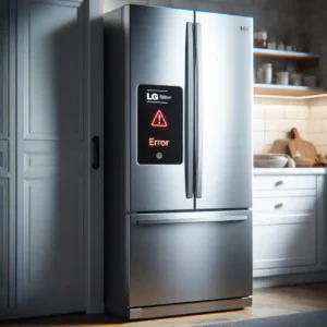 ارور چشمک زن ساید ال جی