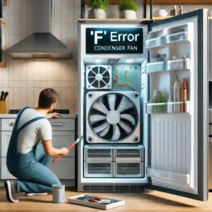 رفع فوری ارور F یخچال ال جی : چگونه مشکل فن کندانسور را تشخیص و برطرف کنیم؟