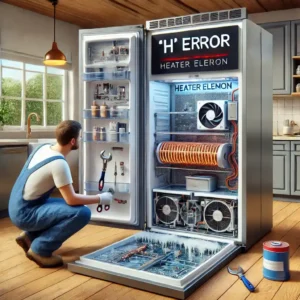 ارور H یخچال و فریزر ال جی : تشخیص و رفع سریع مشکل هیتر المنت برای عملکرد بهینه