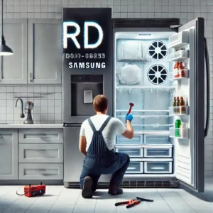 ارور rd یخچال سامسونگ : شناسایی و رفع مشکل یخ‌زدگی دمپر هوا برای حفظ عملکرد بهینه