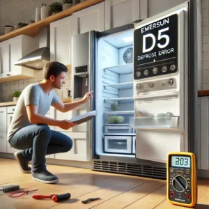 ارور D5 یخچال امرسان