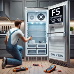 ارور F5 یخچال امرسان : نشانه‌ای از خرابی سنسور فریزر و راهکارهای رفع مشکل