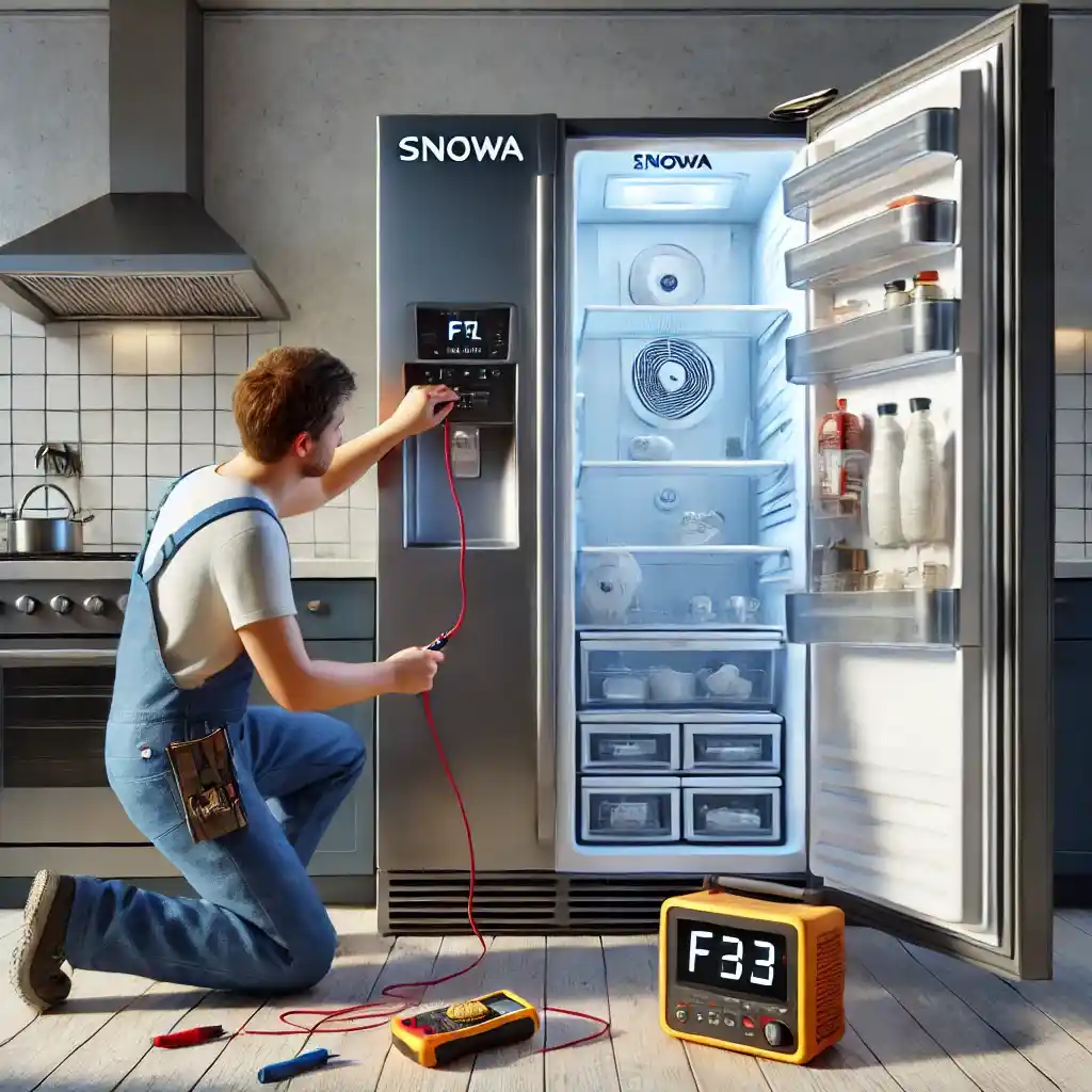 راهنمای جامع ارور یخچال اسنوا-آرین تعمیر