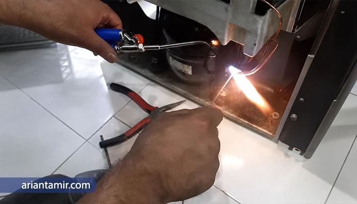 علل بروز خطای E07 یخچال دوو
