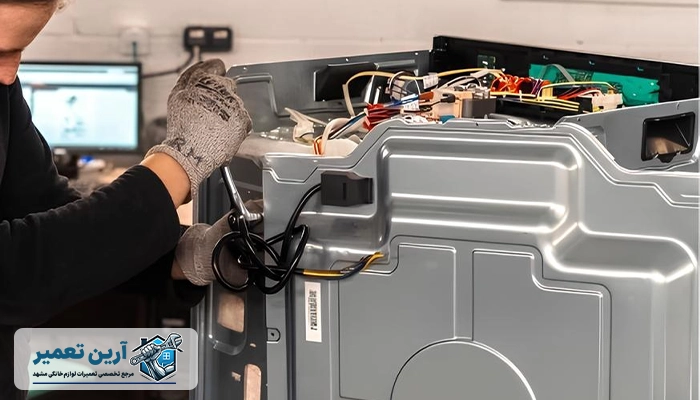 رفع سر و صدای ماشین لباسشویی سامسونگ