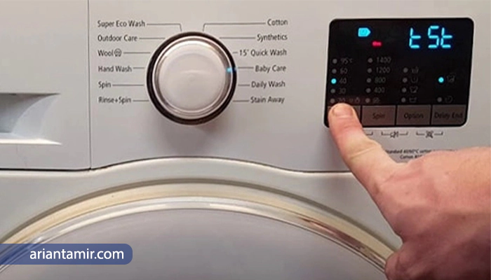 ارورهای رایج ماشین لباسشویی سامسونگ