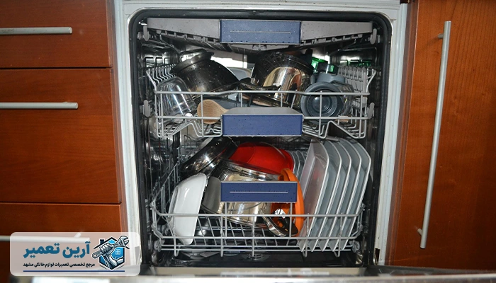داغ شدن ماشین ظرفشویی 