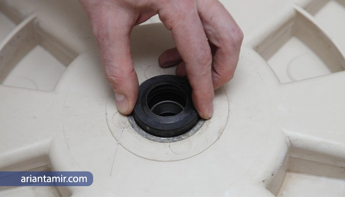 نمایندگی تعمیر لباسشویی سامسونگ در مشهد 28 تعویض بلبرینگ و رفع صدای ناهنجار لباسشویی سامسونگ