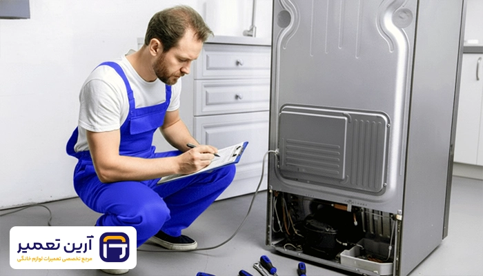 راهکار رفع ارور E6 یخچال فریزر الکترواستیل (گام به گام)