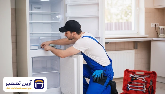 رفع ارور e6 یخچال الکترواستیل مدل es27