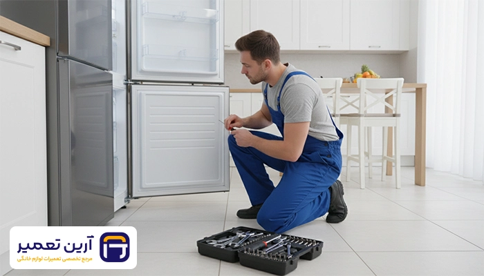 راهکارهای فوری برای رفع ارور E6 یخچال الکترواستیل-آرین تعمیر