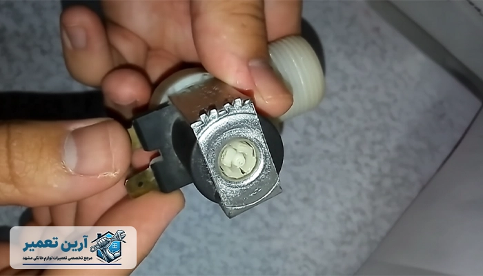 اختلال در شلنگ ورودی آب یا شیربرقی