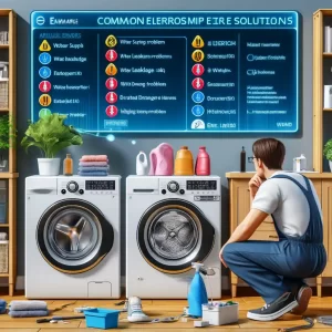 خطاهای رایج ماشین لباسشویی مدیا و رفع آنها-آرین تعمیر