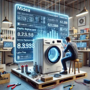 هزینه تعمیر ماشین لباسشویی مدیا در مشهد-آرین تعمیر