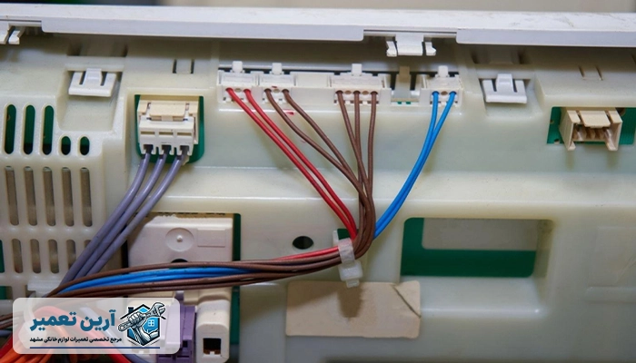 ایراد در برد الکترونیکی لباسشویی ال جی