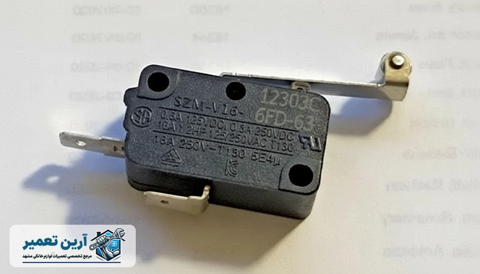 خرابی قفل و میکروسوئیچ درب لباسشویی ال جی