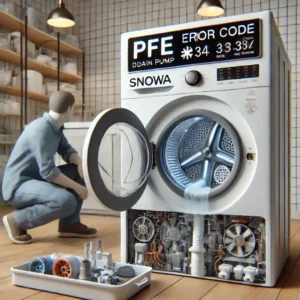 خطای PFE ماشین لباسشویی اسنوا-آرین تعمیر