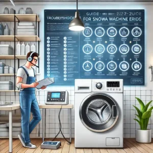 دلایل بروز ارورهای ماشین لباسشویی اسنوا-آرین تعمیر