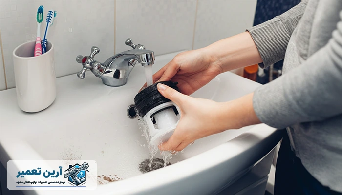 نحوه تمیزکاری فیلتر لباسشویی مدیا