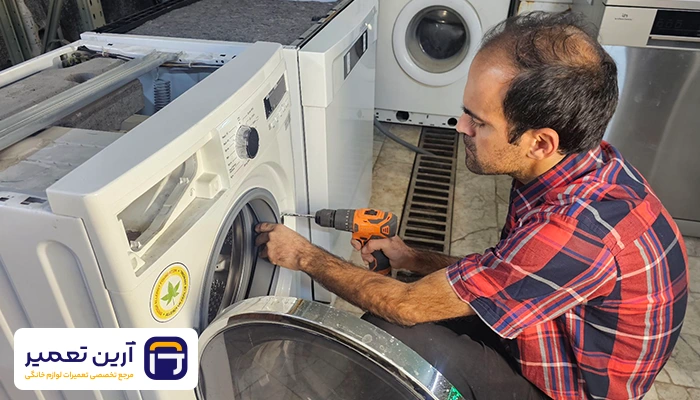 آموزش تعویض میکروسوئیچ درب لباسشویی سامسونگ