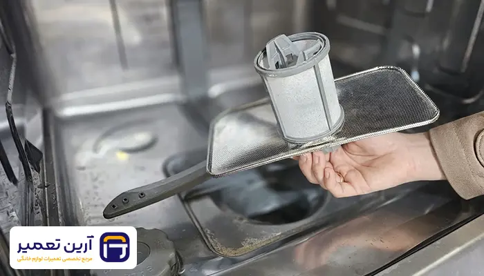 رفع ارور e4 ماشین ظرفشویی پاکشوما